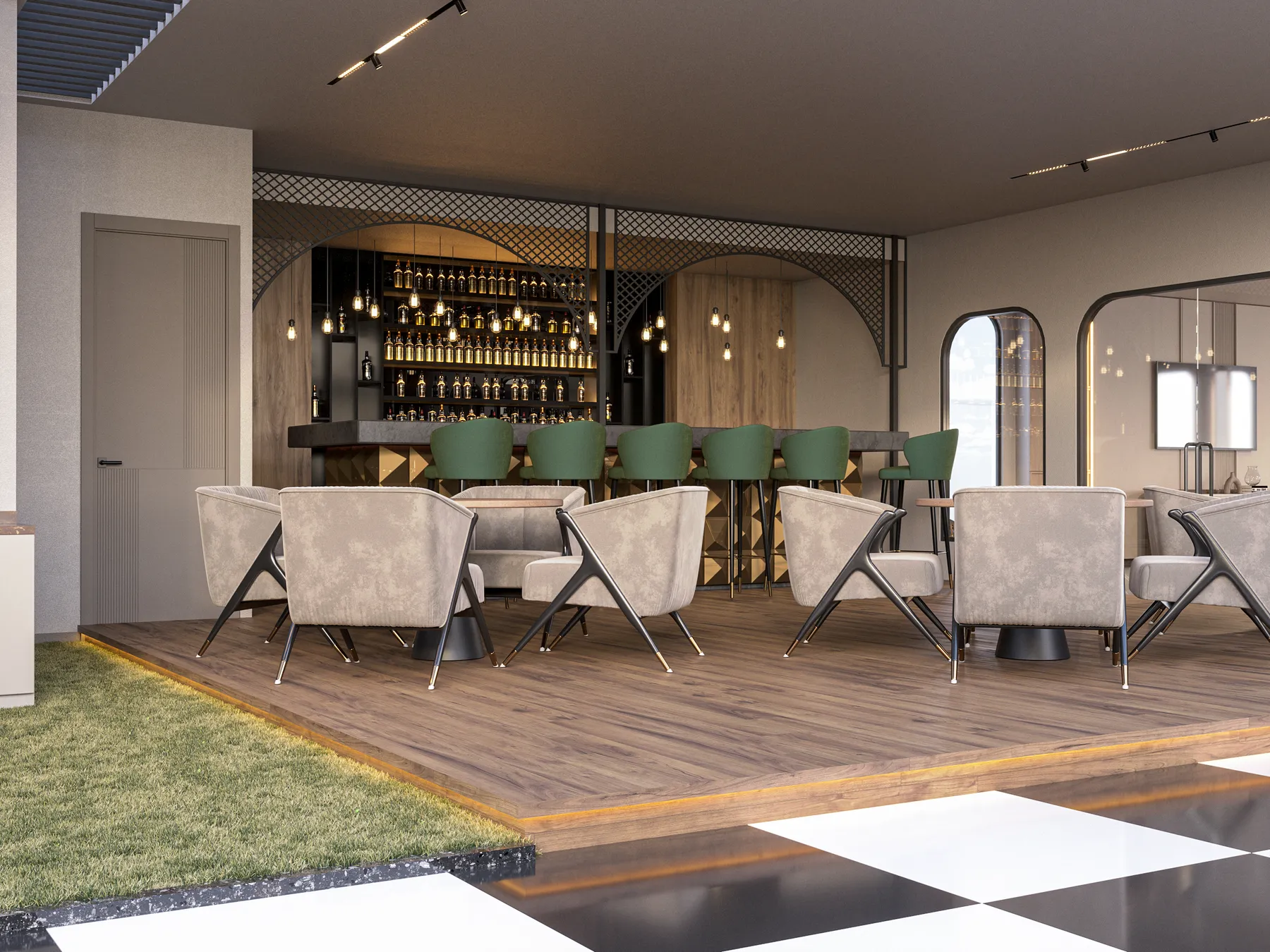 Aerovista Club Aero lounge bar