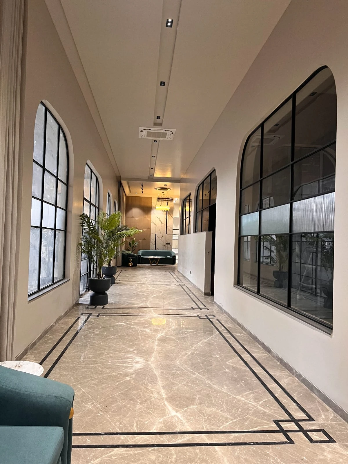 Aerovista finished corridor, September 2026