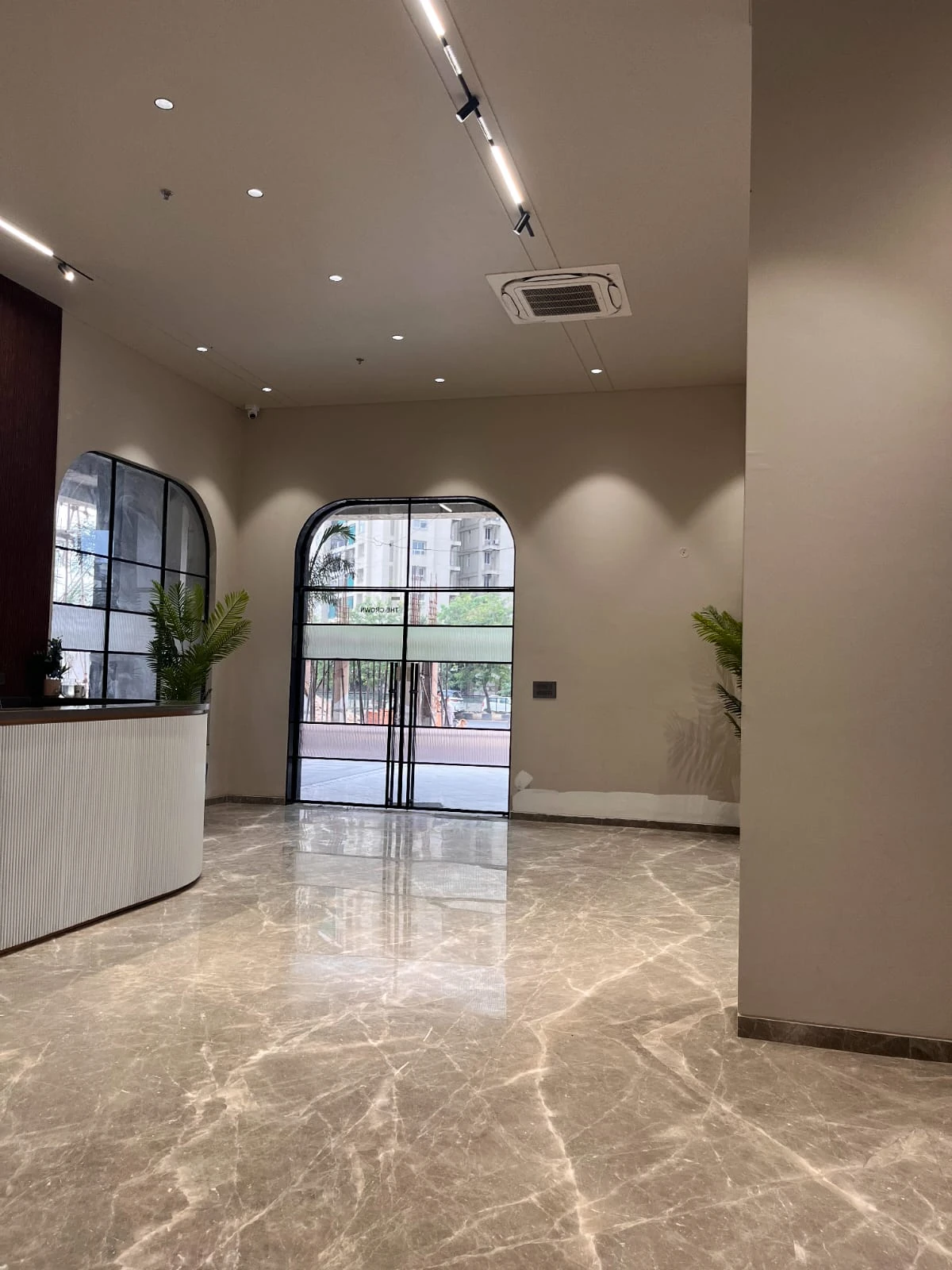 Aerovista entrance lobby, September 2026